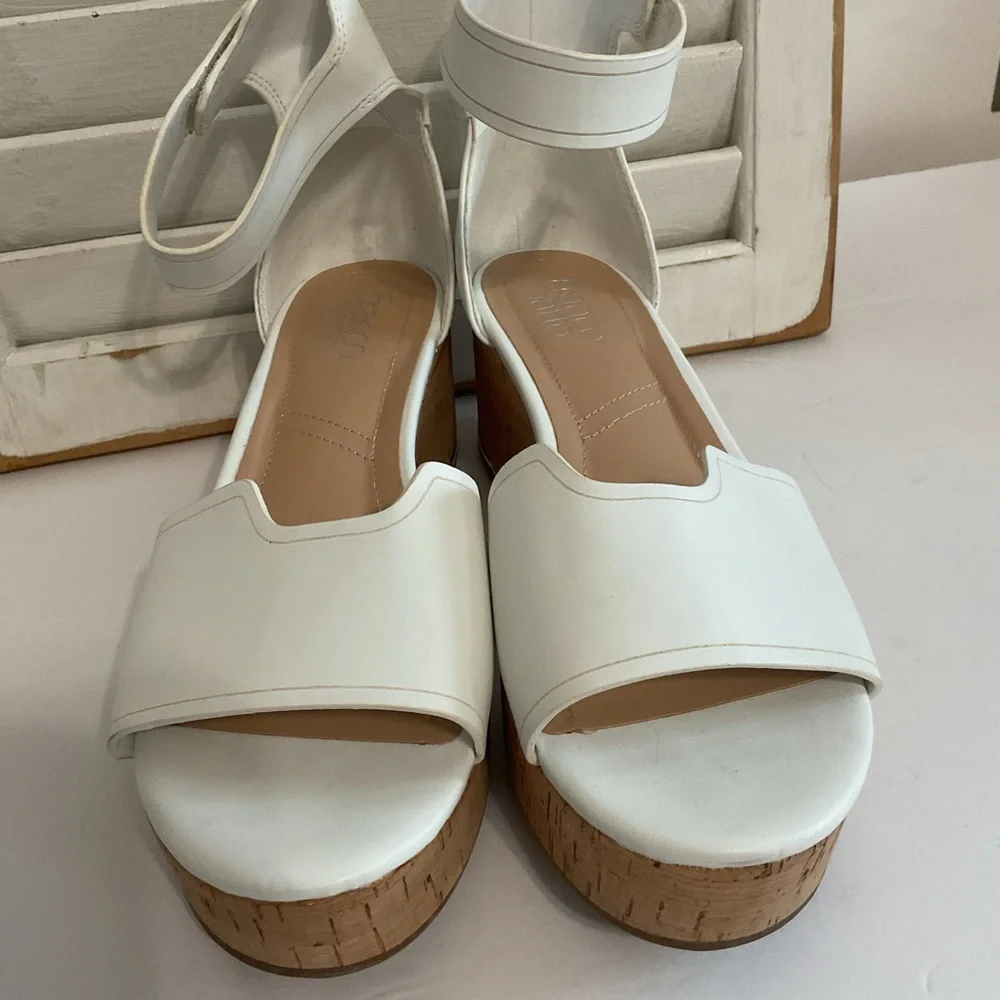 Franco Sarto Sandals Samina Wedge Size 9
